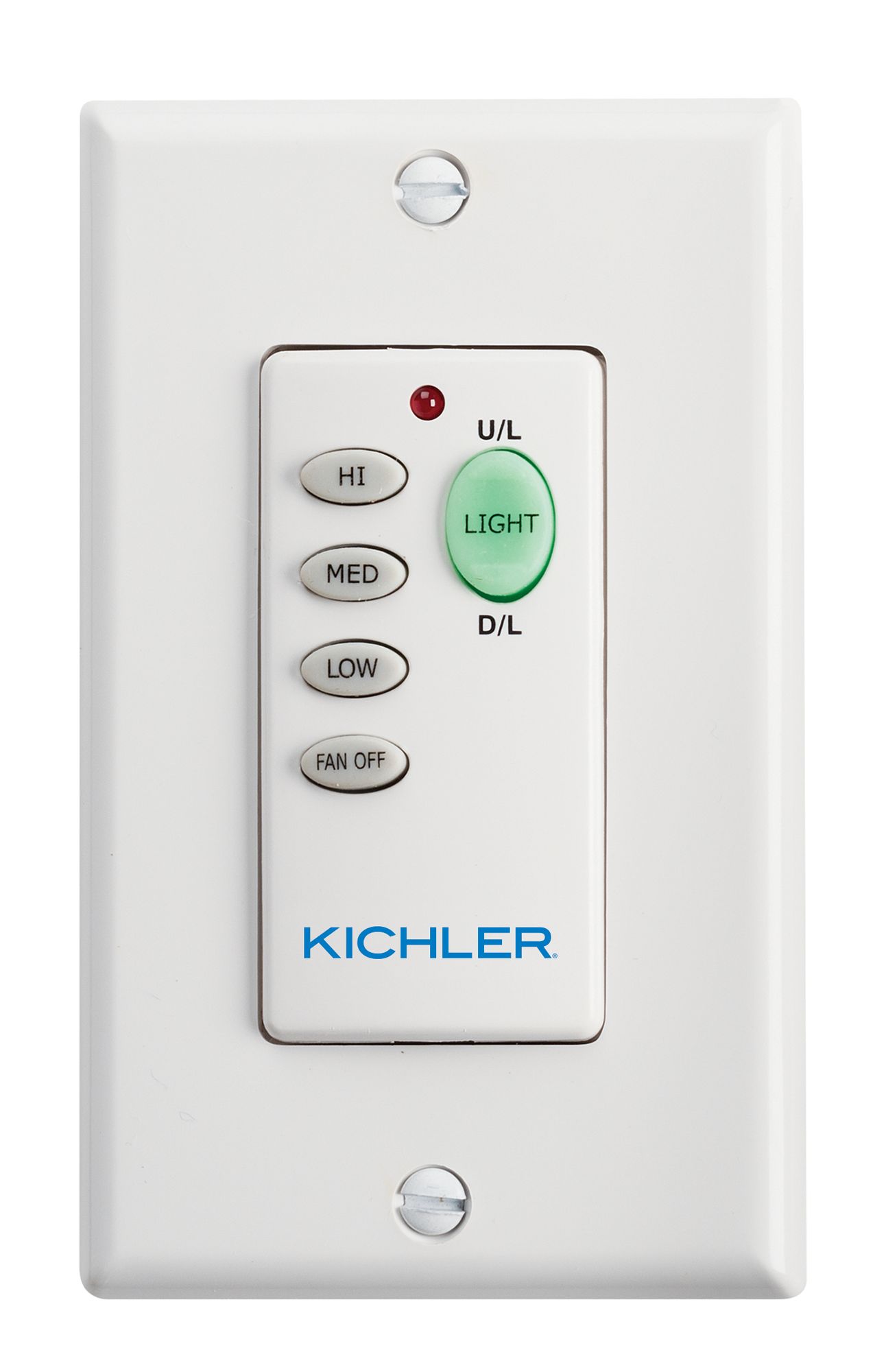 52" Kichler Vassar Satin Black LED Ceiling Fan