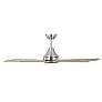 3_52" Lowden Brushed Steel and Light Gray Oak LED Ceiling Fan more views