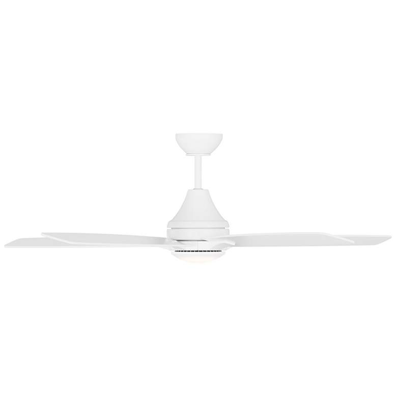 Image 2 52" Lowden Matte White LED Ceiling Fan more views