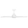 2_52" Lowden Matte White LED Ceiling Fan more views