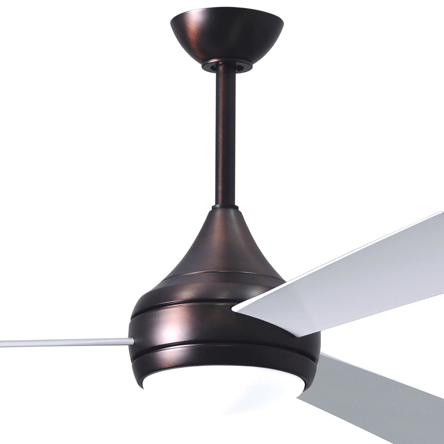 Image 3 52" Matthews Donaire Brushed Bronze LED Light 3-Blade Ceiling Fan more views