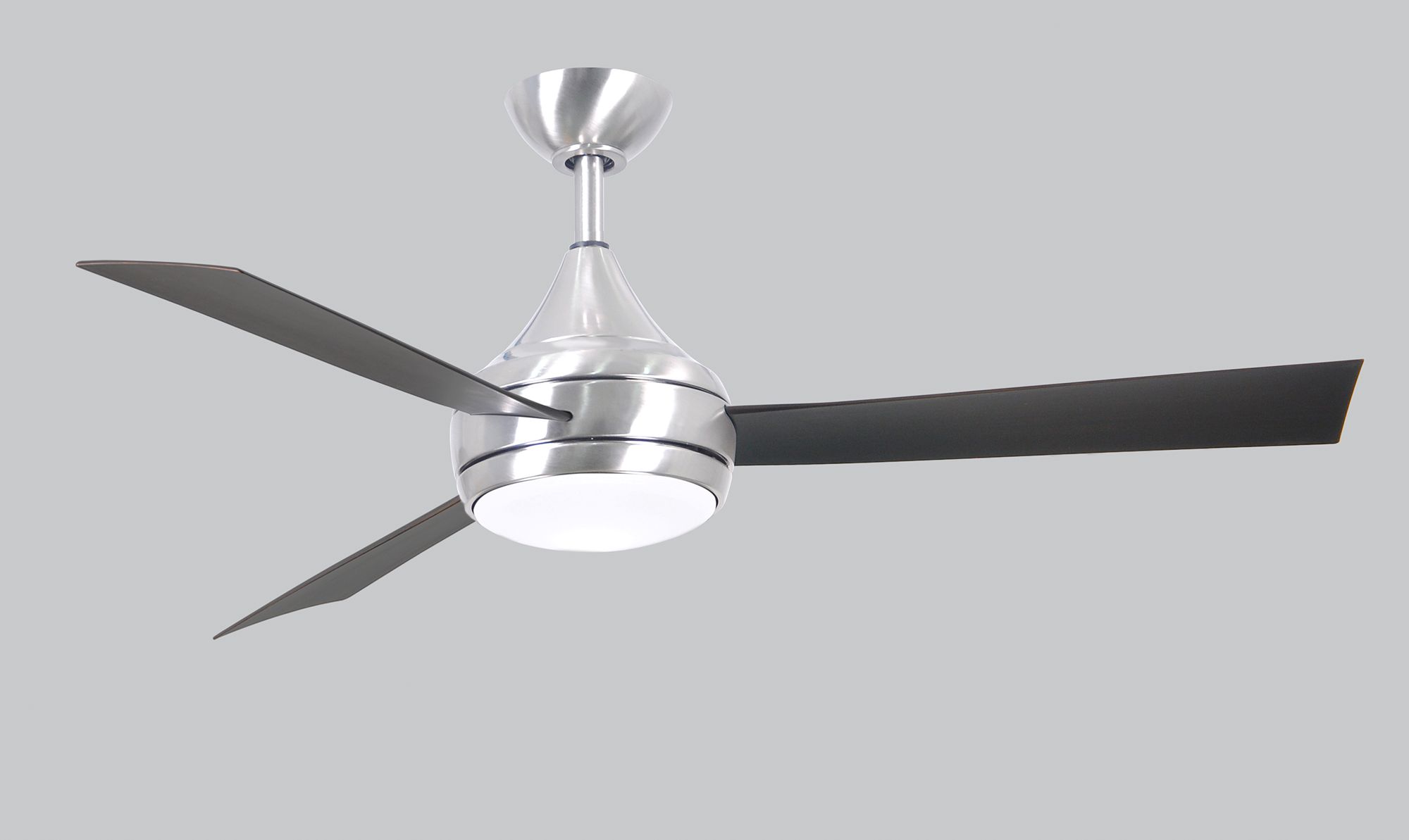 52" Matthews Donaire Brushed Nickel LED Light Ceiling Fan