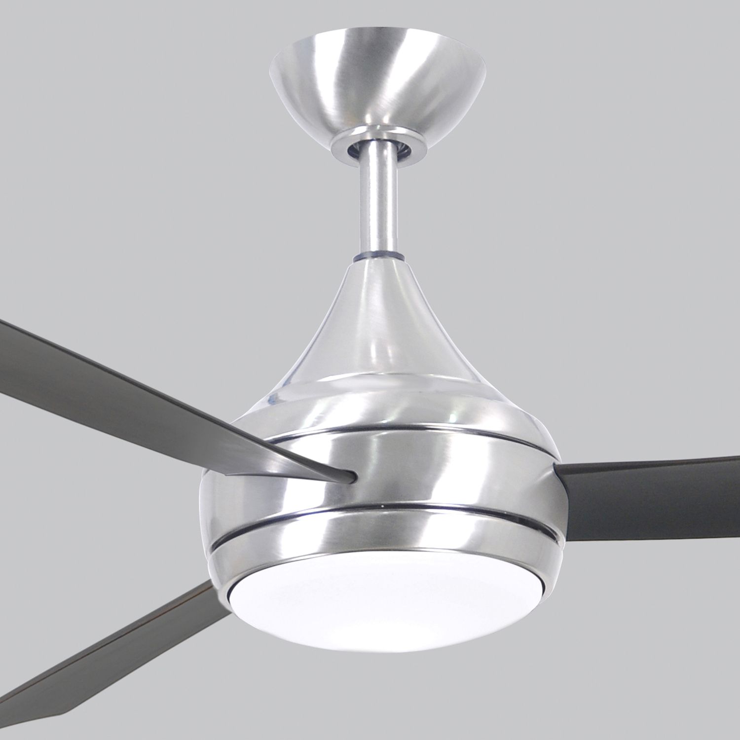 52" Matthews Donaire Brushed Nickel LED Light Ceiling Fan