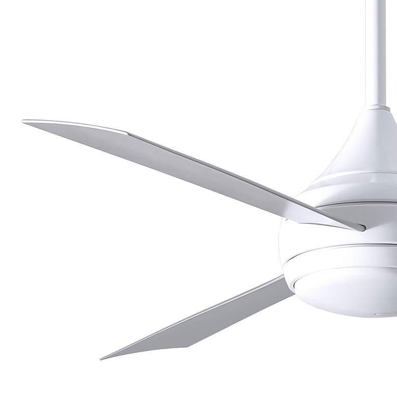 Image 6 52" Matthews Donaire Gloss White LED Ceiling Fan more views