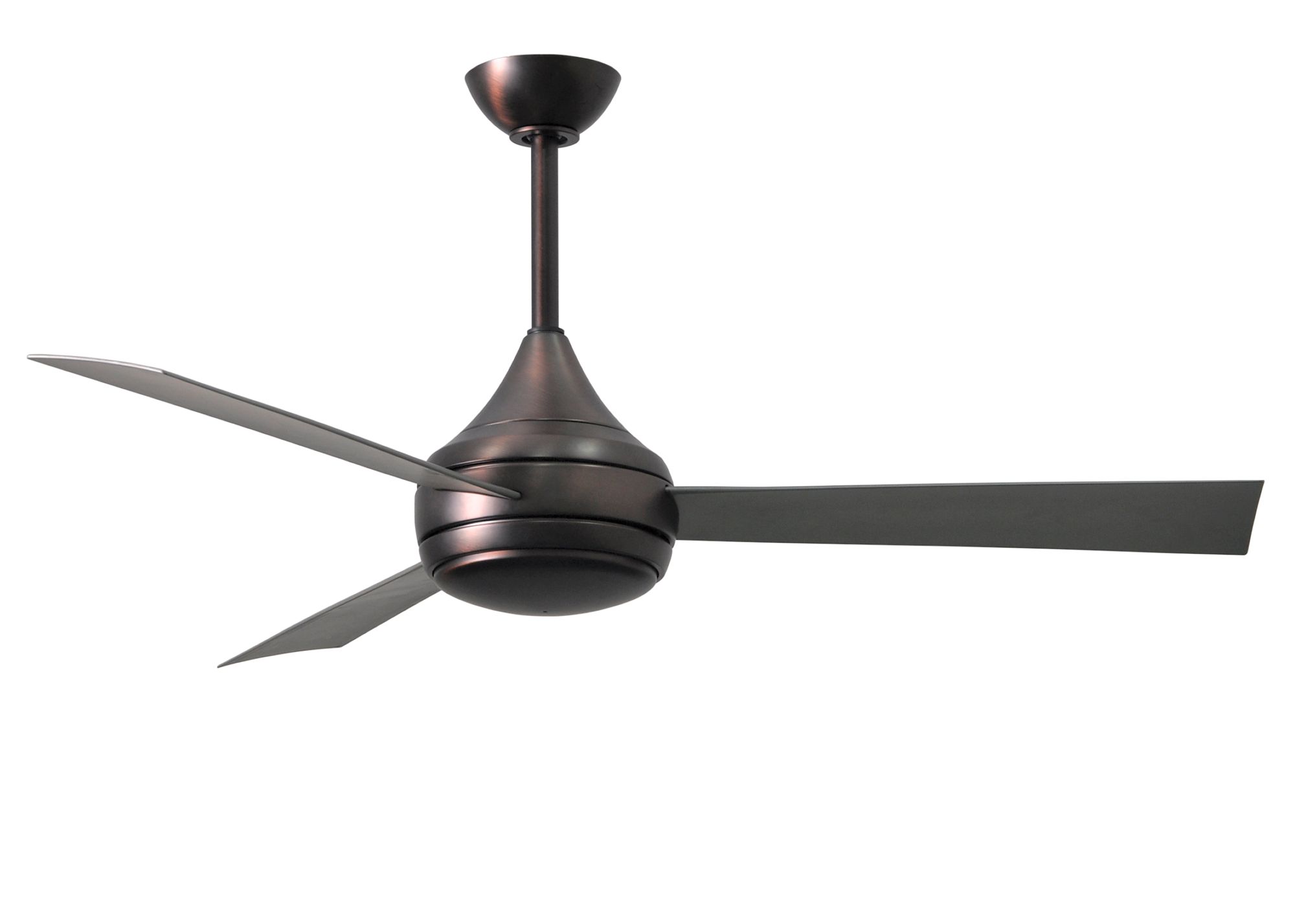 Image 2 52" Matthews Donaire LED 3-Blade Matte Bronze Indoor Ceiling Fan more views