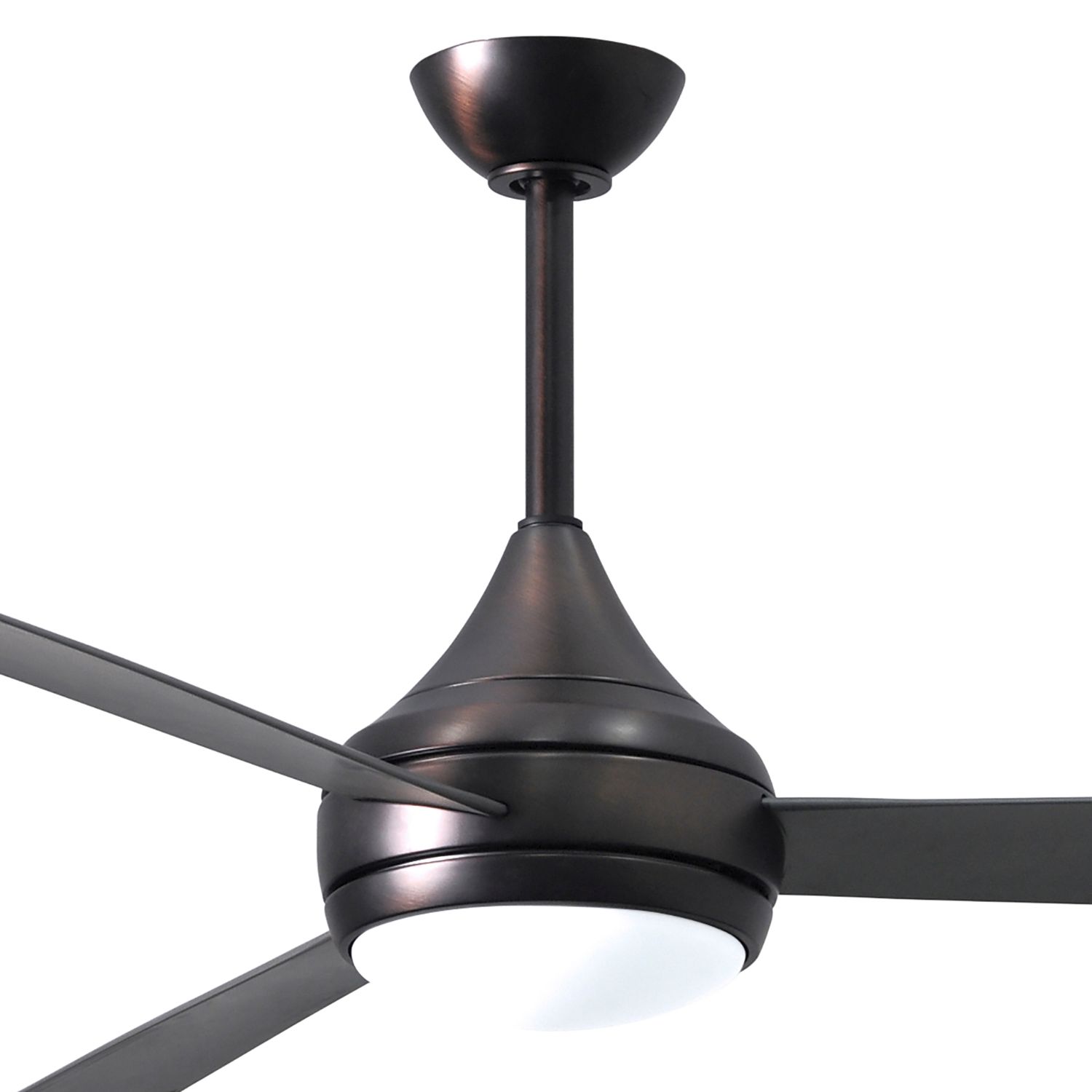Image 3 52" Matthews Donaire LED 3-Blade Matte Bronze Indoor Ceiling Fan more views