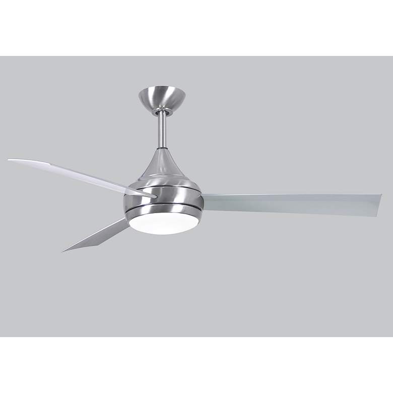 Image 4 52 inch Matthews Donaire LED 3-Blade Matte Silver Indoor Ceiling Fan more views