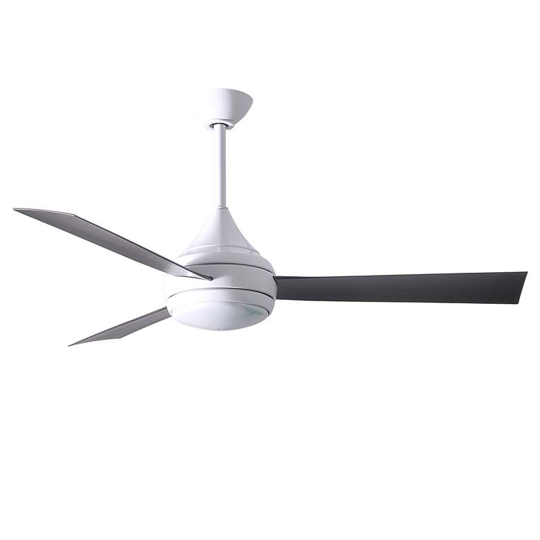 Image 2 52" Matthews Fan Donaire Gloss White Finish LED Light Ceiling Fan more views