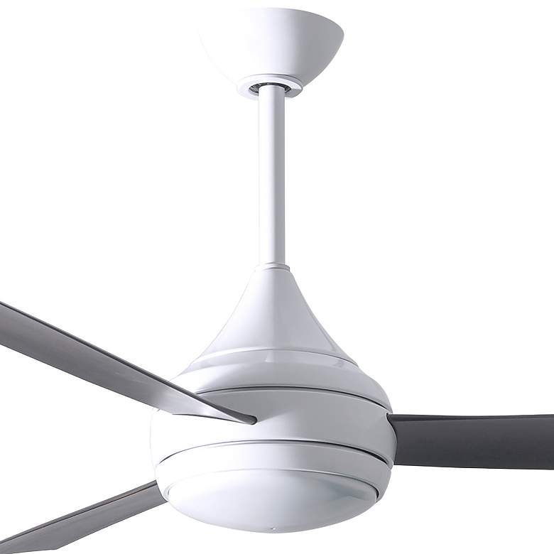 Image 5 52" Matthews Fan Donaire Gloss White Finish LED Light Ceiling Fan more views