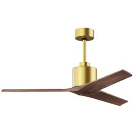52" Matthews Fan Mollywood Brushed Brass 3-Blade Ceiling Fan 52" Matthews Fan Mollywood Brushed Brass 3-Blade Ceiling Fan