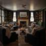 7_52" Matthews Irene-3H Bronze-Walnut Damp Hugger Fan with Remote more views