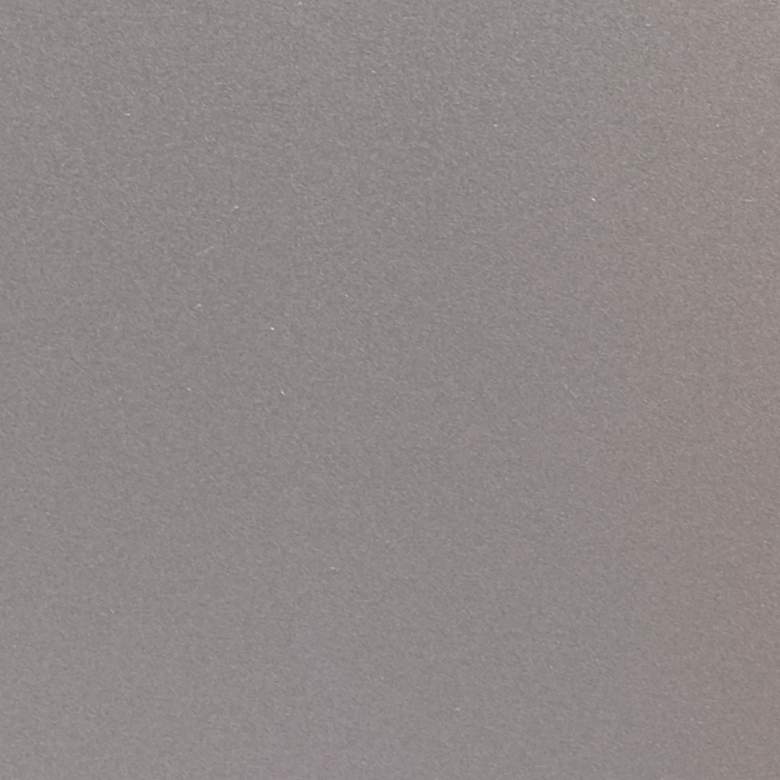 Image 7 52" Matthews Irene 3H Nickel and Black Remote Hugger Ceiling Fan more views