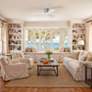 6_52" Matthews Irene 3H Nickel and White Hugger Ceiling Fan with Remote more views