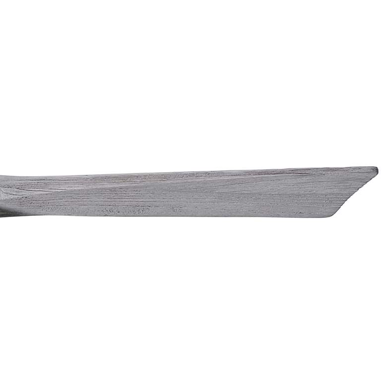 Image 3 52" Matthews Irene 3H Nickel Barnwood Remote Hugger LED Ceiling Fan more views