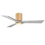 2_52" Matthews Irene-3HLK Damp LED Maple Barnwood Fan with Remote more views