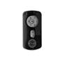 4_52" Matthews Irene-5 Matte Black White Damp Ceiling Fan with Remote more views