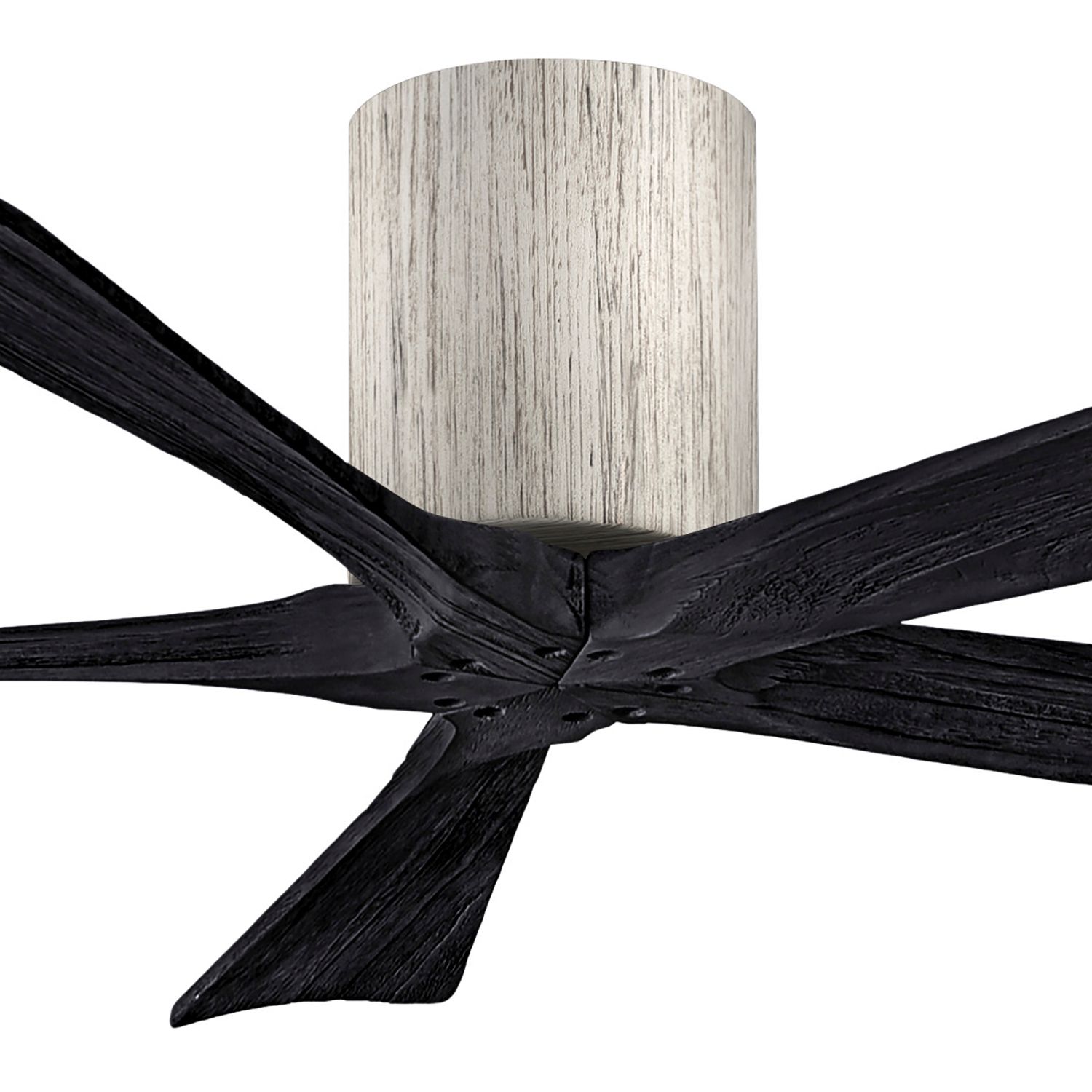 Image 2 52" Matthews Irene-5H Barnwood and Black Hugger Fan with Remote more views