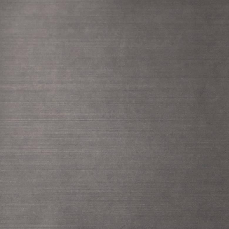 Image 6 52" Matthews Irene-5H Pewter and Black Hugger Ceiling Fan with Remote more views