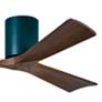 4_52" Matthews Irene-H Matte Black Damp Hugger Ceiling Fan with Remote more views