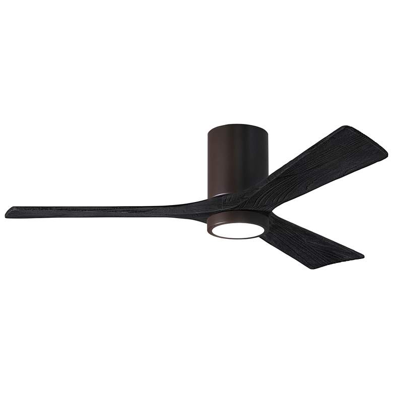 Image 1 52" Matthews Irene Three Blade Bronze/BlackHugger LED Ceiling Fan