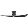2_52" Matthews Lindsay Matte Black LED Ceiling Fan