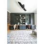 4_52" Matthews Lindsay Matte Black LED Ceiling Fan more views