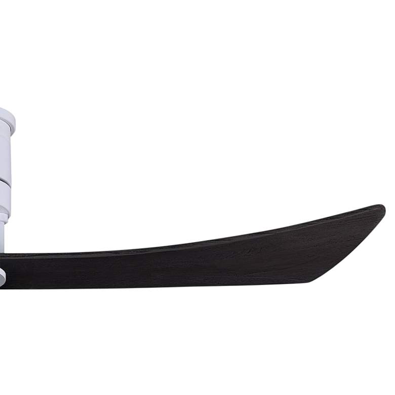 Image 4 52" Matthews Lindsay White and Black LED Damp Ceiling Fan with Remote more views