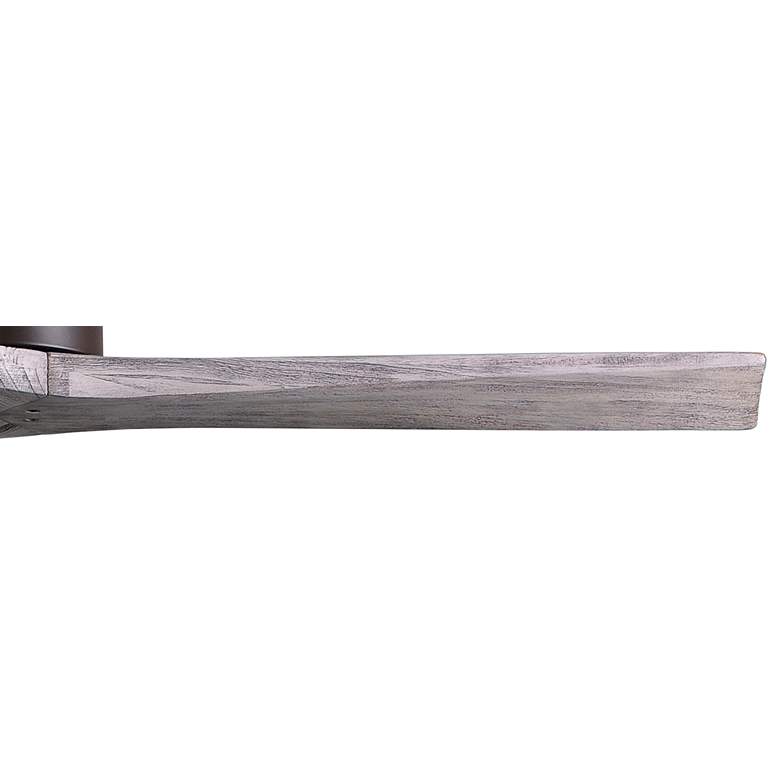 Image 4 52" Matthews Mollywood Bronze Barnwood Damp Outdoor Fan with Remote more views