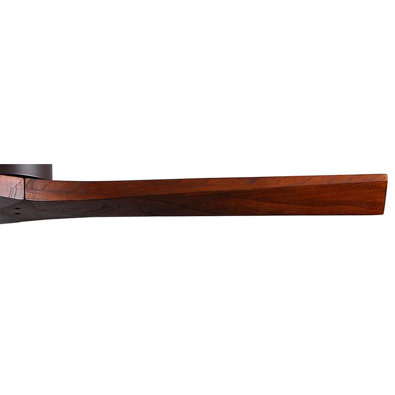 Image 4 52" Matthews Mollywood Bronze Walnut Damp Rated Fan with Remote more views
