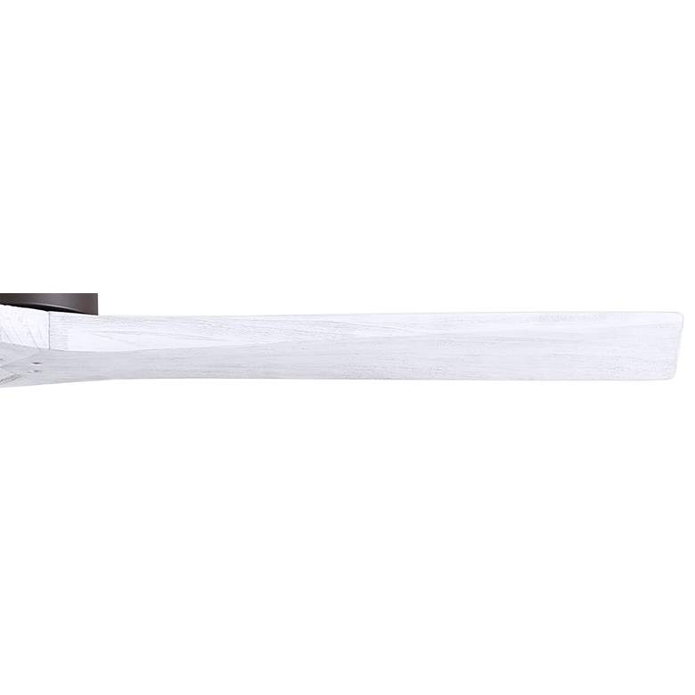Image 4 52" Matthews Mollywood Bronze White Outdoor Ceiling Fan with Remote more views