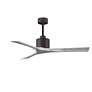 2_52" Matthews Nan Bronze and Barnwood Outdoor Ceiling Fan with Remote more views