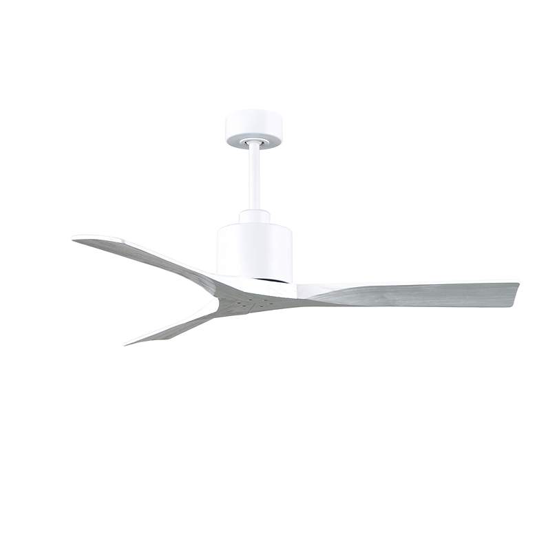 Image 3 52" Matthews Nan Matte White Outdoor Ceiling Fan with Remote more views