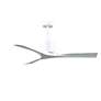 3_52" Matthews Nan Matte White Outdoor Ceiling Fan with Remote more views