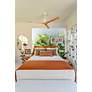 3_52" Matthews Nan White and Maple Outdoor Ceiling Fan with Remote more views