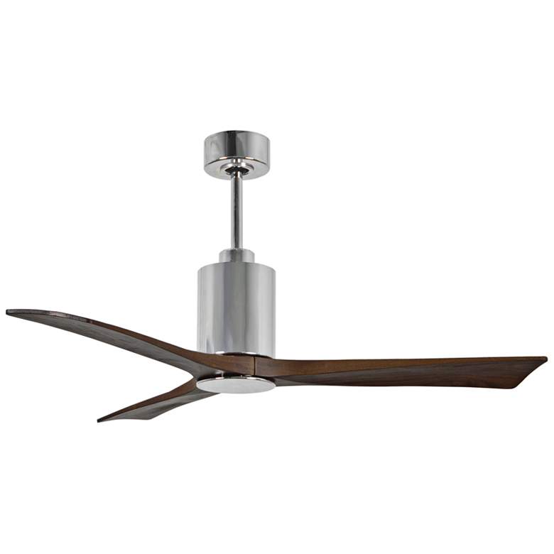 Image 5 52 inch Matthews Patricia-3 Polished Chrome LED Ceiling Fan with Remote more views