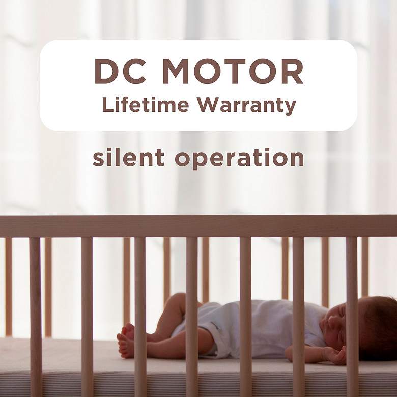 Image 7 52" Matthews Super Janet LED Black and White Ceiling Fan more views