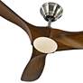 52" Maverick II Brushed Steel LED Ceiling Fan with Remote