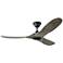 52" Maverick II Pewter Damp Ceiling Fan with Remote