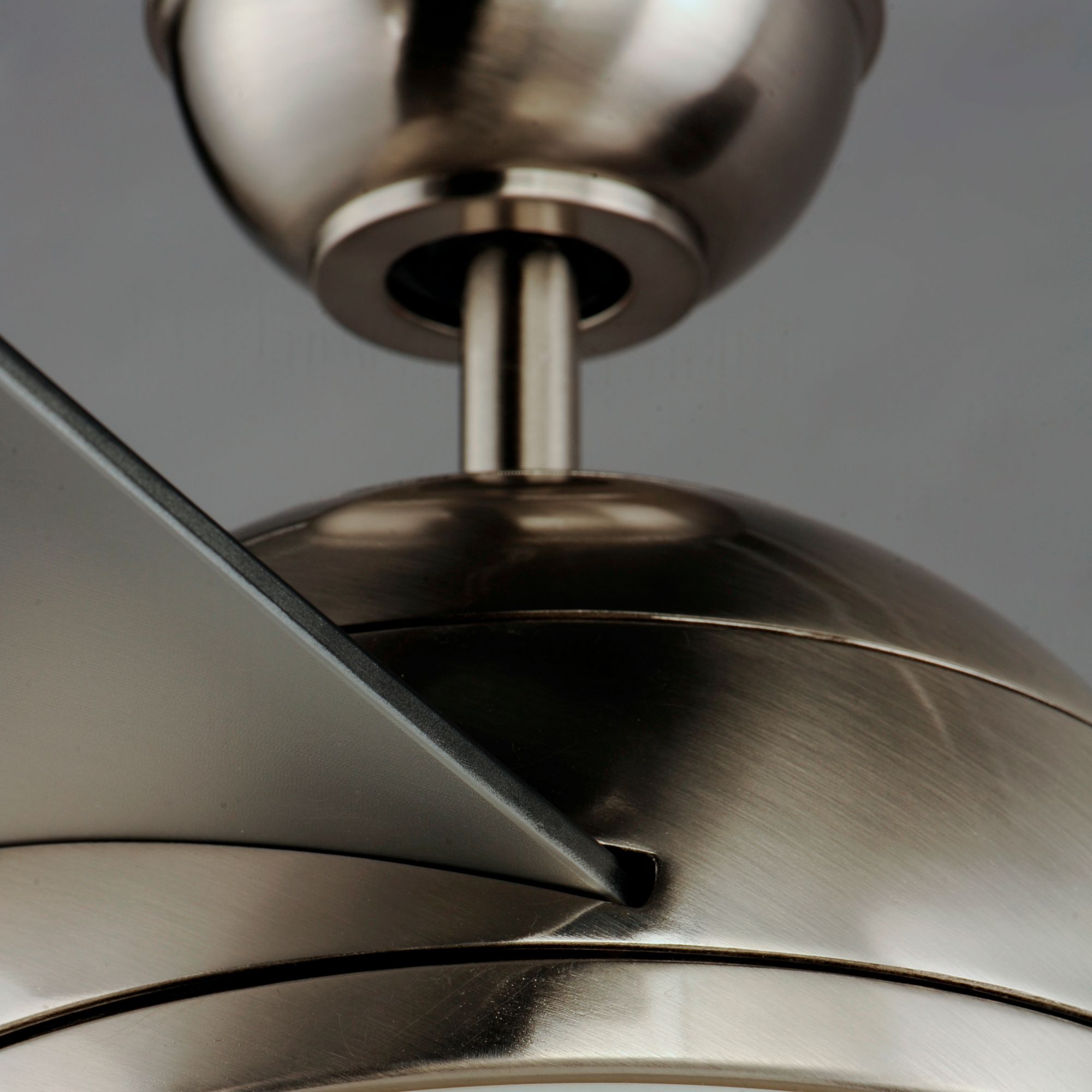 Image 7 52" Maxim Cupola Brushed Nickel 2-Light LED Ceiling Fan more views