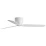 3_52" Maxim Lowell Matte White Ceiling Fan