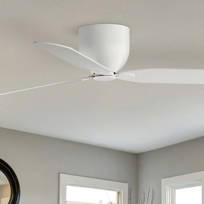 Image 2 52" Maxim Lowell Matte White Ceiling Fan