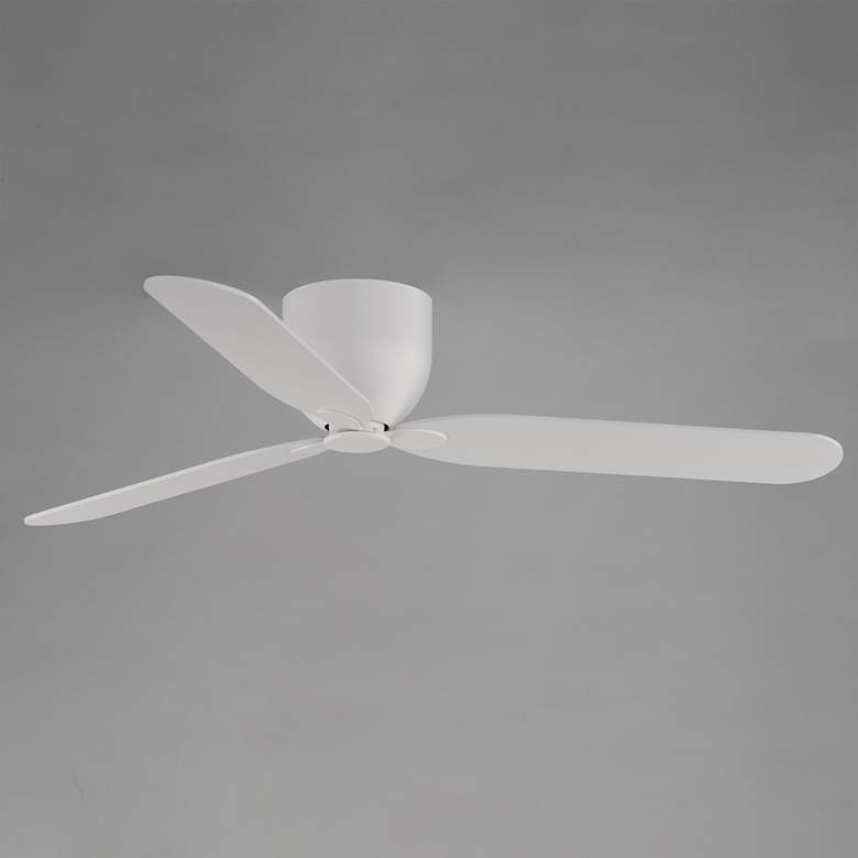 Image 5 52" Maxim Lowell Matte White Ceiling Fan more views