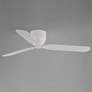 5_52" Maxim Lowell Matte White Ceiling Fan more views