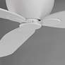 6_52" Maxim Lowell Matte White Ceiling Fan more views