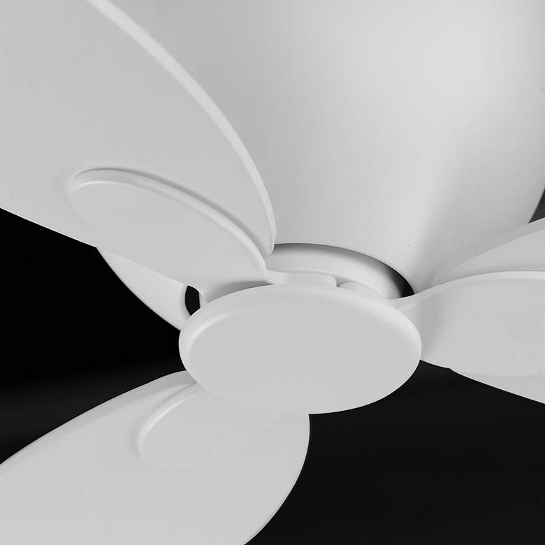 Image 7 52" Maxim Lowell Matte White Ceiling Fan more views