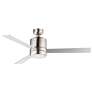 52" Maxim Tanker E-Star LED Brushed Nickel Finish Outdoor Ceiling Fan