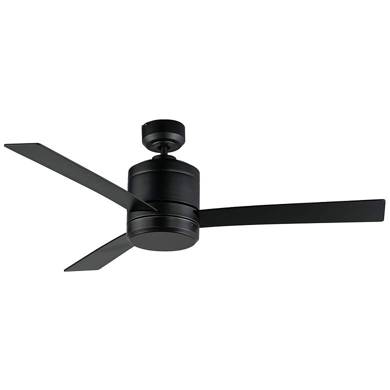 Image 1 52" Maxim Tanker Matte Black Ceiling Fan