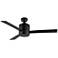 52" Maxim Tanker Matte Black Ceiling Fan