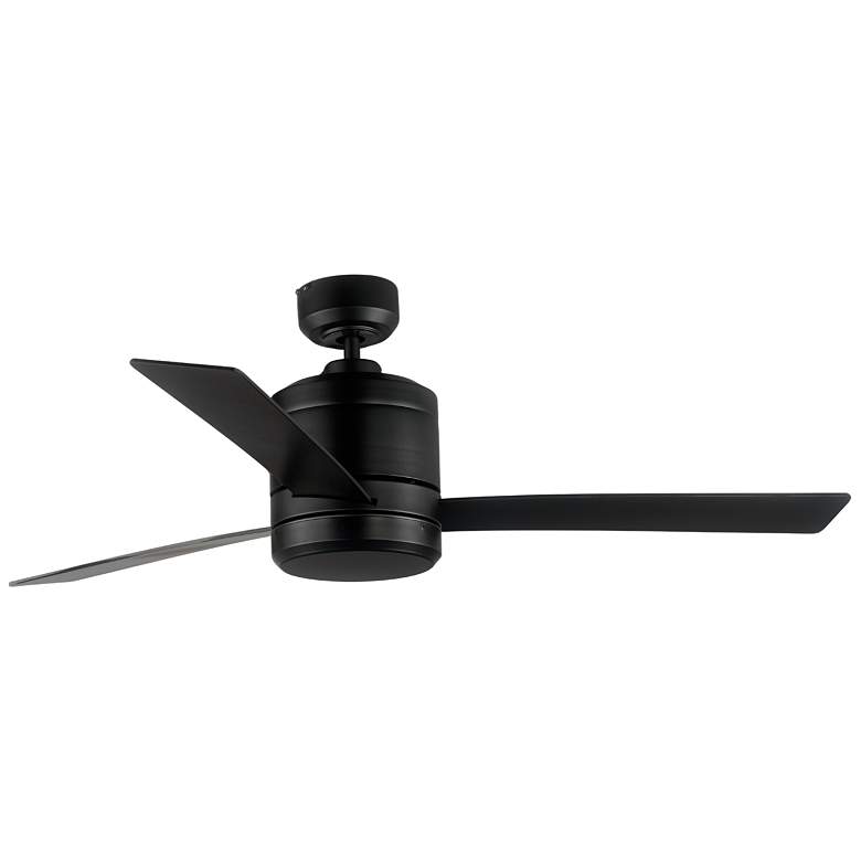 Image 3 52" Maxim Tanker Matte Black Ceiling Fan more views