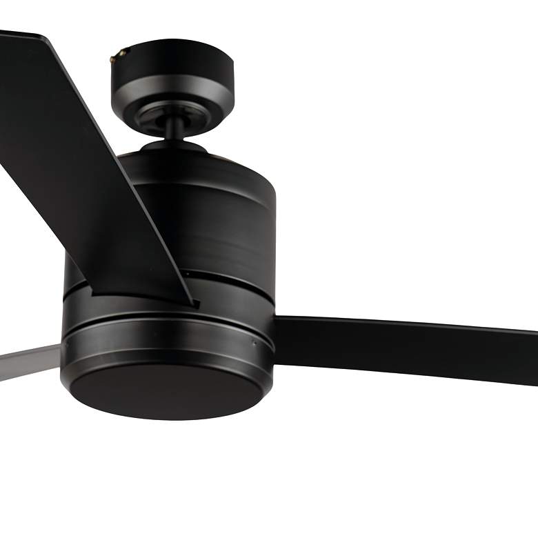 Image 4 52" Maxim Tanker Matte Black Ceiling Fan more views